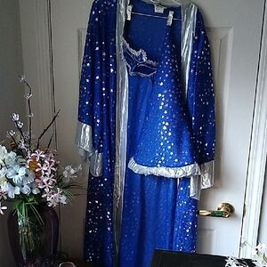 Blue Starry Night Robe and Hat